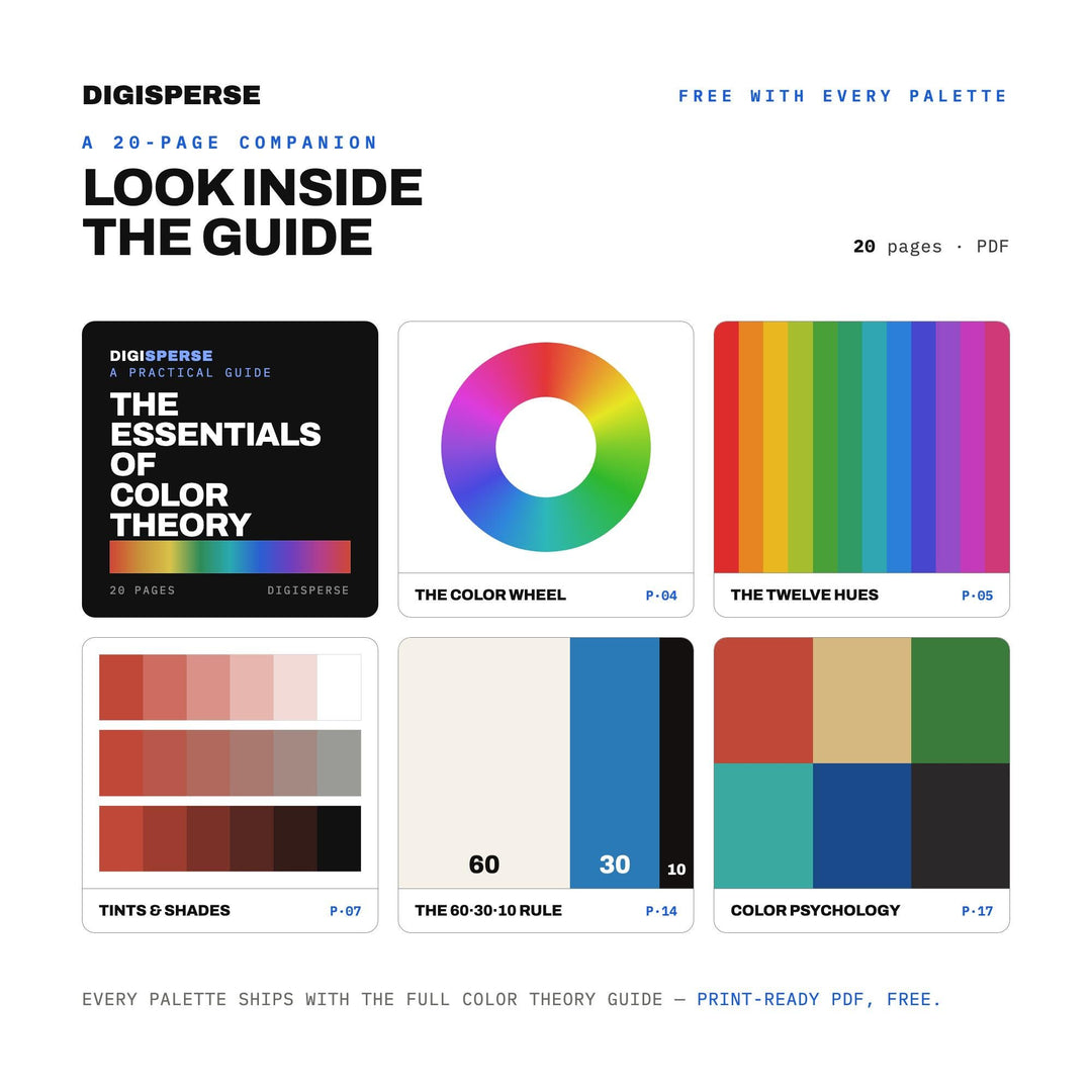 Polynesian Voyage Color Palette | 30 Colors | Hex RGB CMYK | Color Guide | Procreate Swatches + ASE | Digital Download