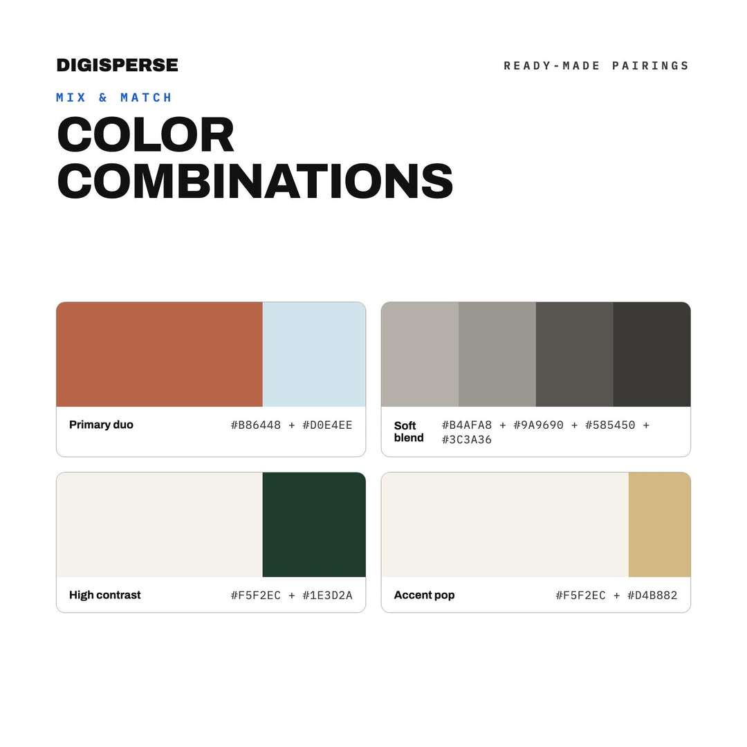 Biophilic Workspace Color Palette | 30 Colors | Hex RGB CMYK | Procreate Swatches + ASE | Digital Download