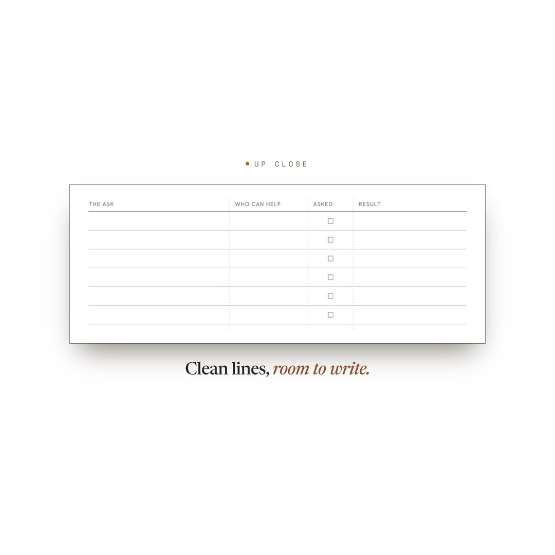 Ask List printable planner insert — preview image 9 of 20