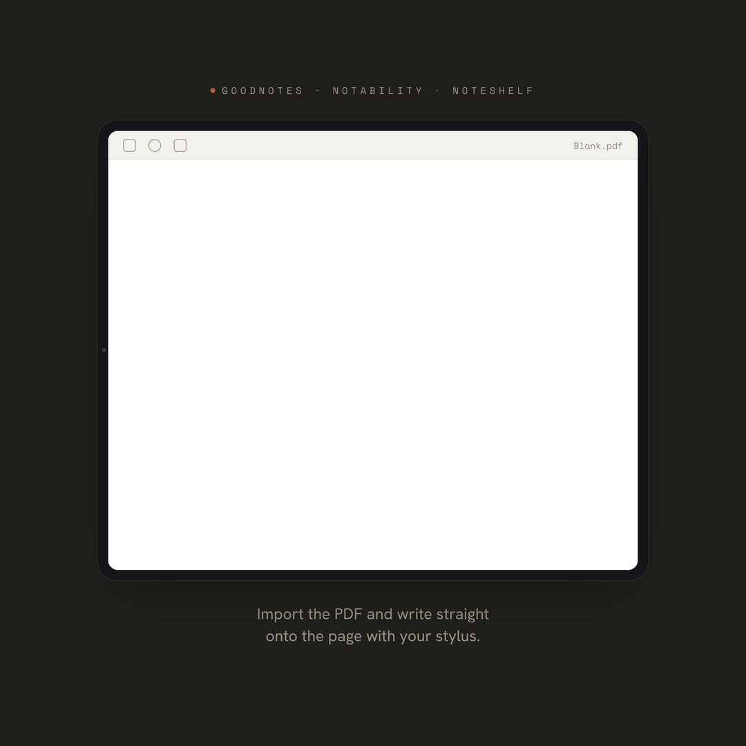 Blank printable planner insert — preview image 5 of 20