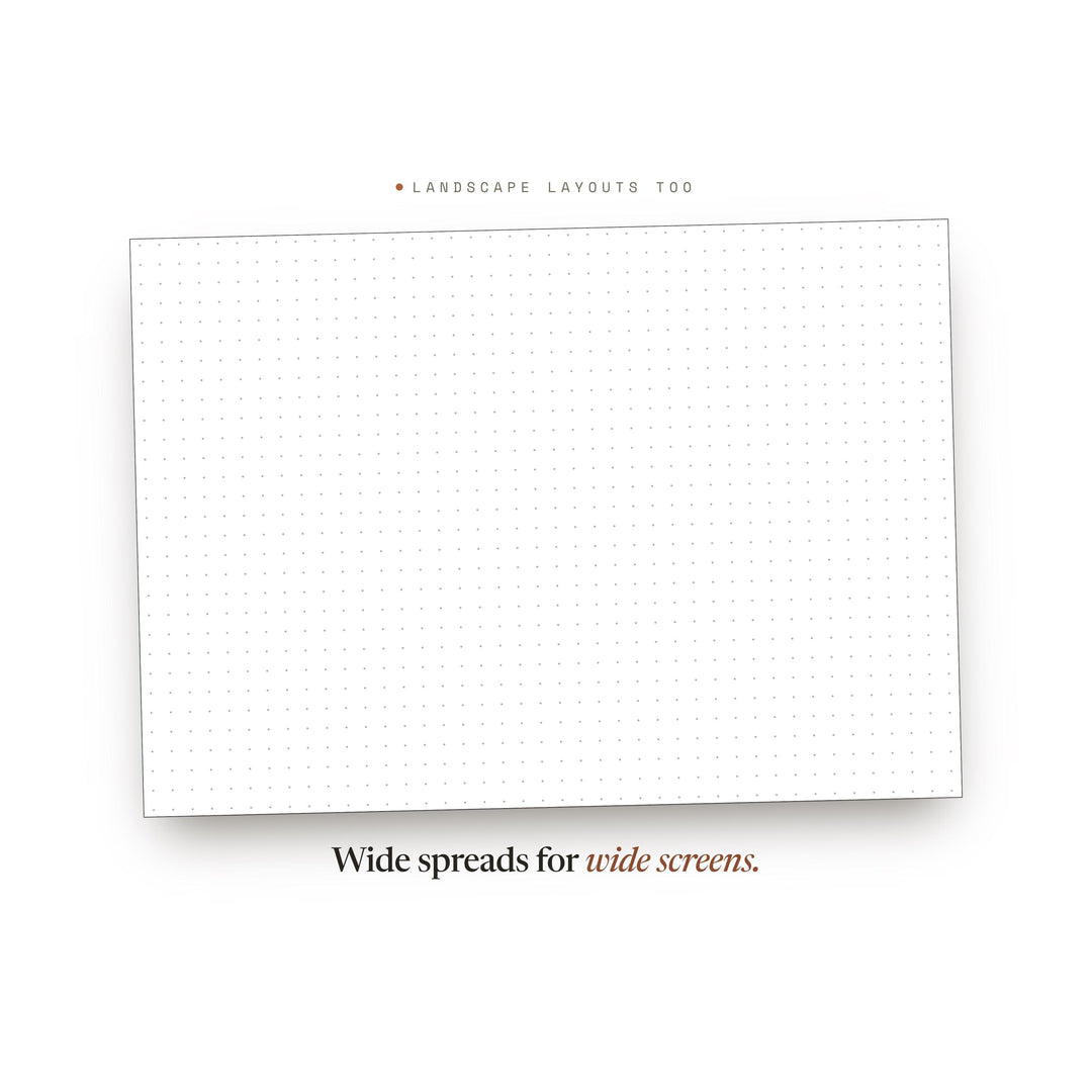 Dot Grid printable planner insert — preview image 15 of 20