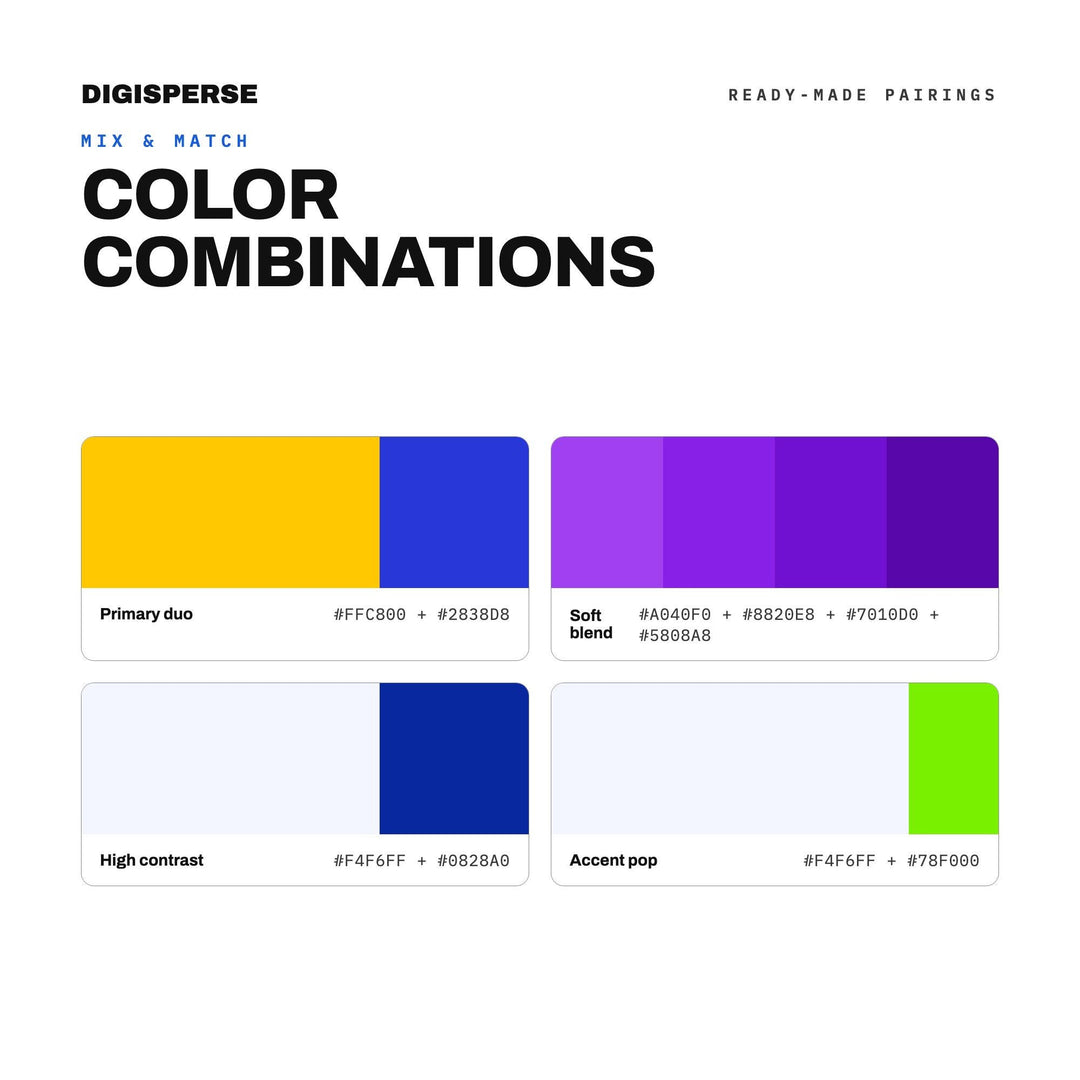Y2K Revival Color Palette | 30 Colors | Hex RGB CMYK | Procreate Swatches + ASE | Digital Download