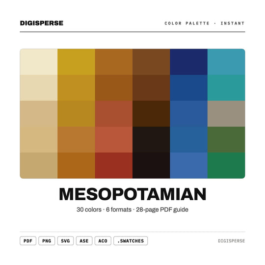 Mesopotamian color palette — main preview