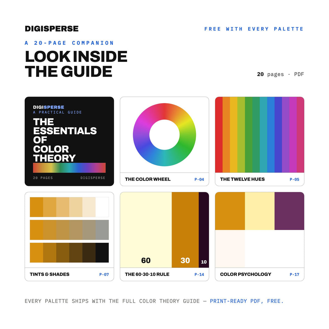 Fig & Honey Color Palette | 30 Colors | Hex RGB CMYK | Procreate Swatches + ASE | Digital Download