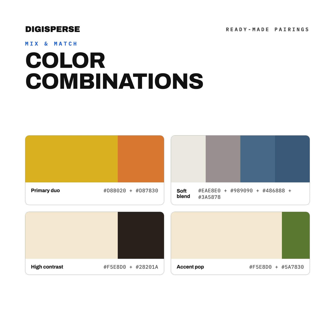 Roadside Peach Stand Color Palette | 30 Colors, Hex, RGB, CMYK (Digital Download)