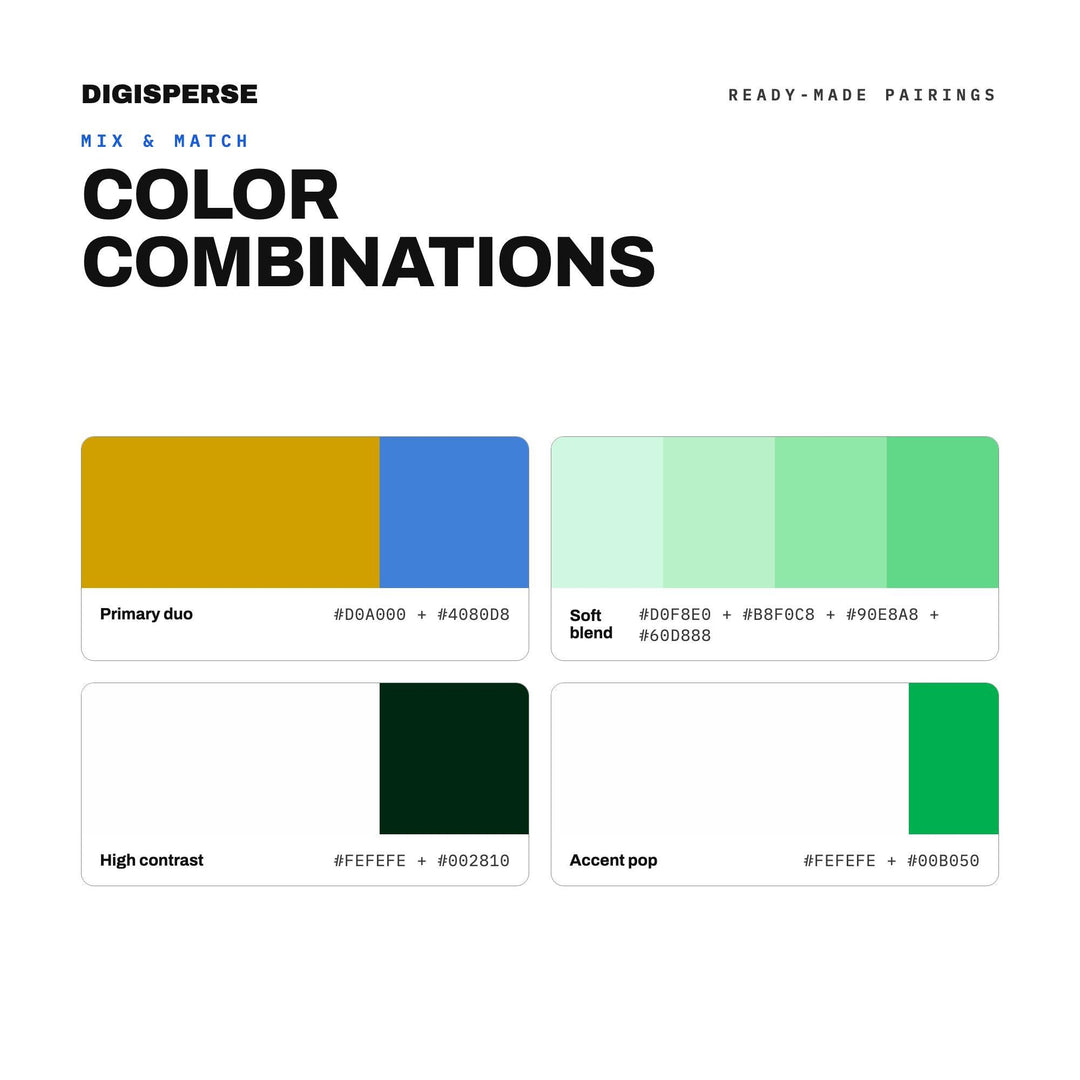 Festive Green Color Palette for St Patricks Day Art and Irish Branding, 30 Shamrock Gold Hues, Procreate Swatches