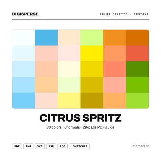 Citrus Spritz color palette — main preview