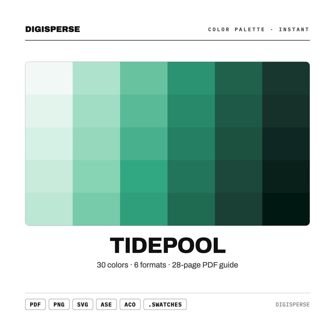 Tidepool color palette — preview image 4 of 23