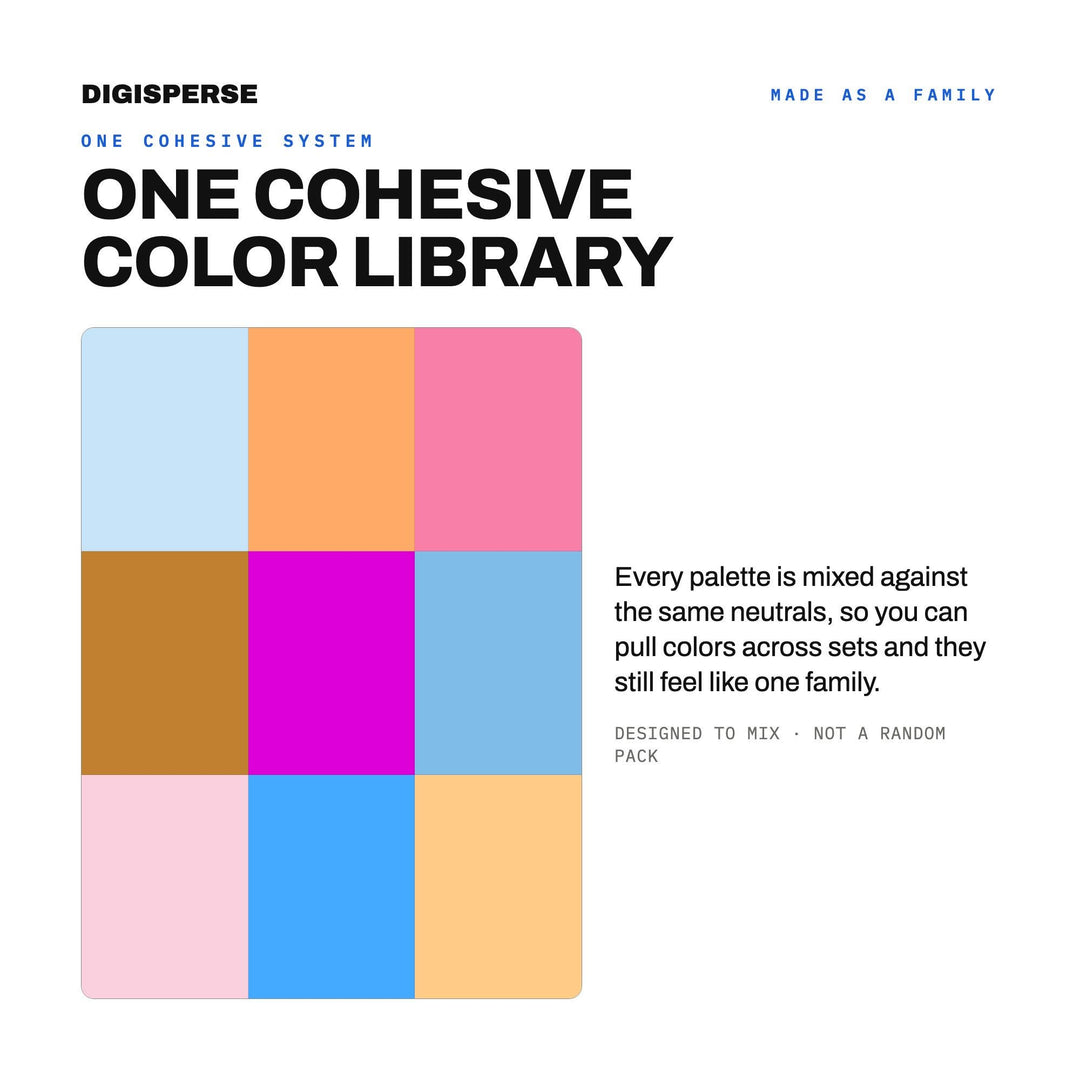 Happy Color Palette Collection, 10 Joy and Euphoria Schemes for Uplifting Branding, Kids Products and Feel Good Stationery
