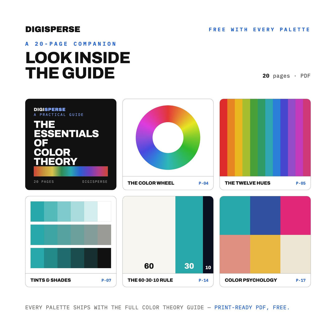 Santorini Dusk Color Palette | 30 Colors | Hex RGB CMYK | Color Guide | Procreate Swatches + ASE | Digital Download