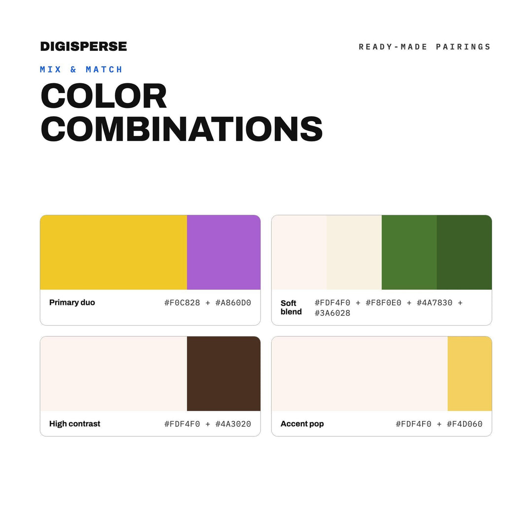 Desert Bloom Color Palette | 30 Procreate Swatches, HEX, RGB, CMYK (Digital Download)