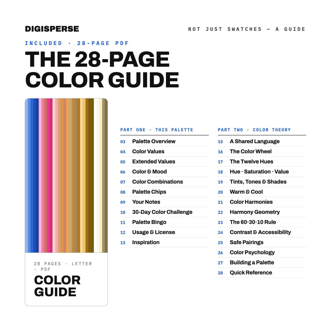 Sun Faded Color Palette for Colorful Travel Art and Colonial Facade Branding, 30 Cartagena Caribbean Hues, Procreate Swatches, Hex Codes