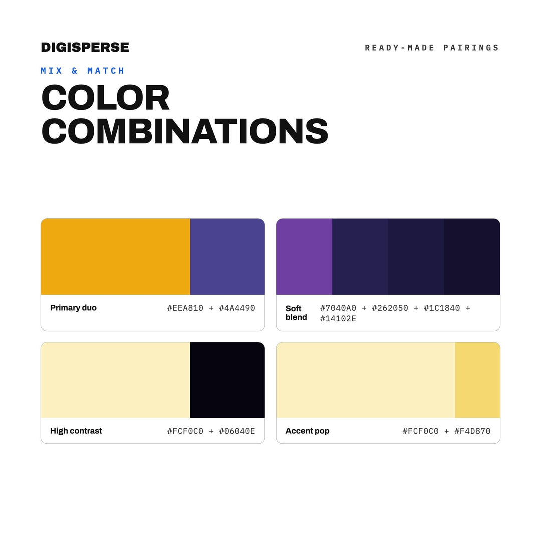 First Light Color Palette | 30 Procreate Swatches, HEX, RGB, CMYK (Digital Download)