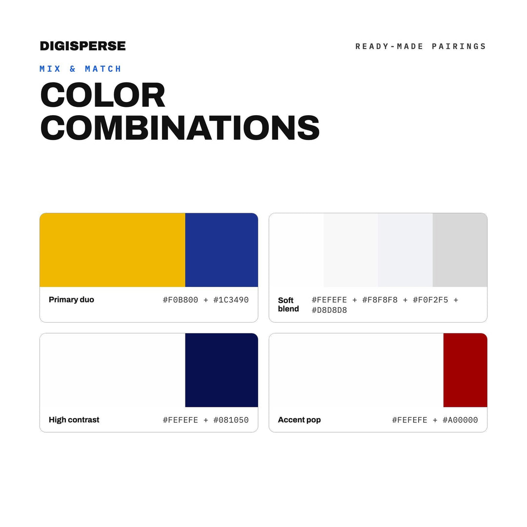 Main Street Parade Color Palette | 30 Colors | Hex RGB CMYK | Procreate Swatches + ASE | Digital Download