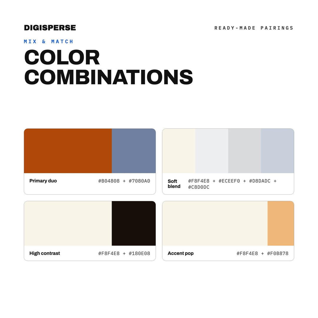 Dad Garage Retro Color Palette | 30 Procreate Swatches, ASE (Digital Download)