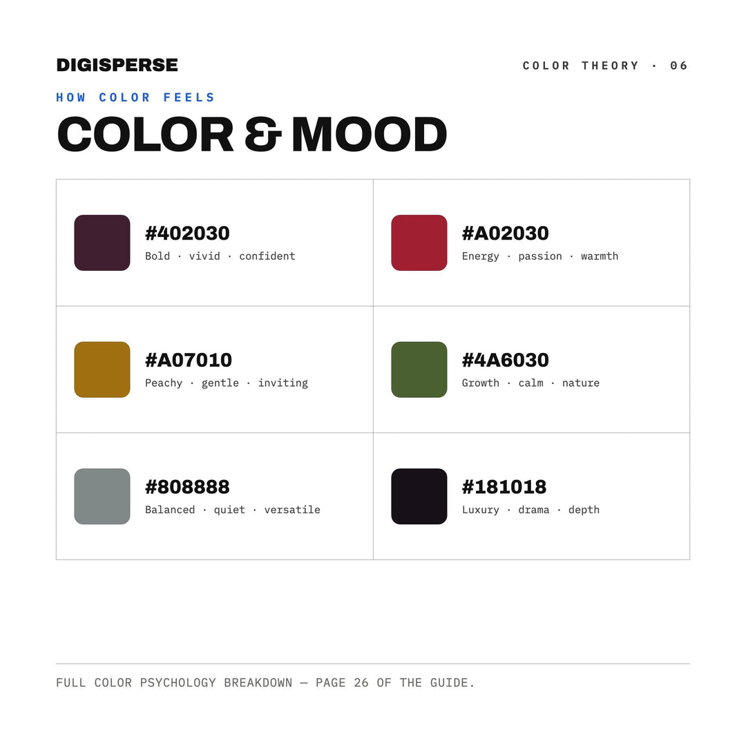 Forbidden Magic Color Palette | 30 Colors | Hex RGB CMYK | Color Guide | Procreate Swatches + ASE | Digital Download