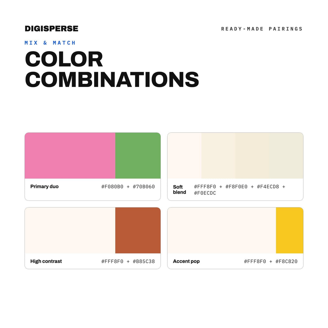 Sundress Season Color Palette | 30 Colors | Hex RGB CMYK | Procreate Swatches + ASE | Digital Download