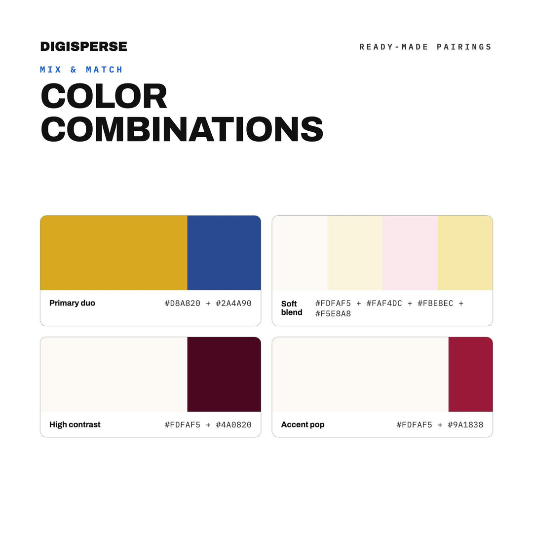Friendsgiving Table Color Palette | 30 Colors | Hex RGB CMYK | Procreate Swatches + ASE | Digital Download