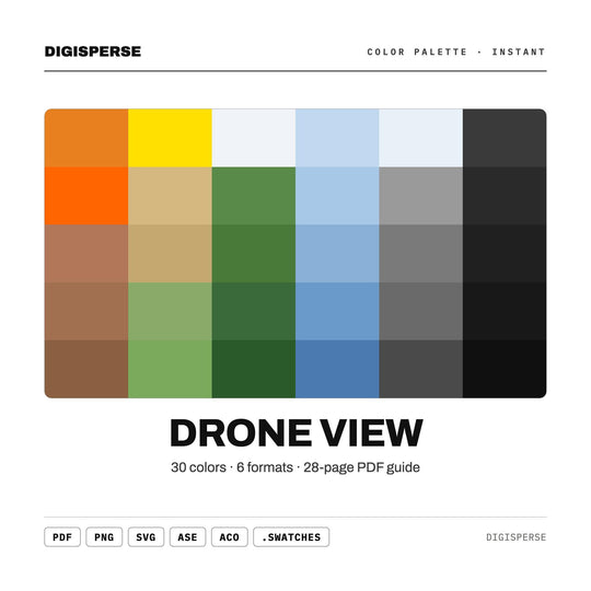 Drone View color palette — main preview