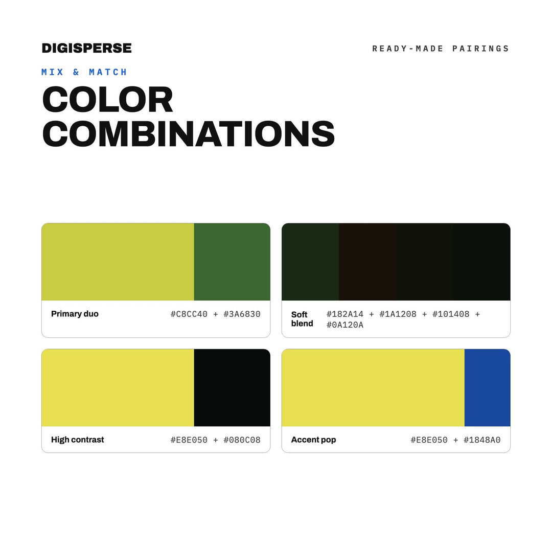 Lush Green Color Palette for Tropical Rainforest Art and Botanical Branding, 30 Deep Jungle Hues, Procreate Swatches, Hex Codes