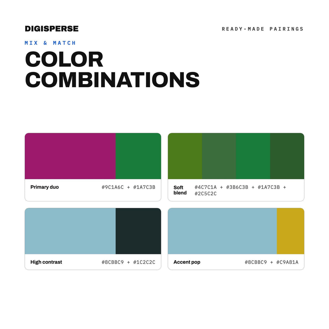 Jewel Tones Color Palette | 30 Procreate Swatches, HEX RGB CMYK Guide (Digital Download)