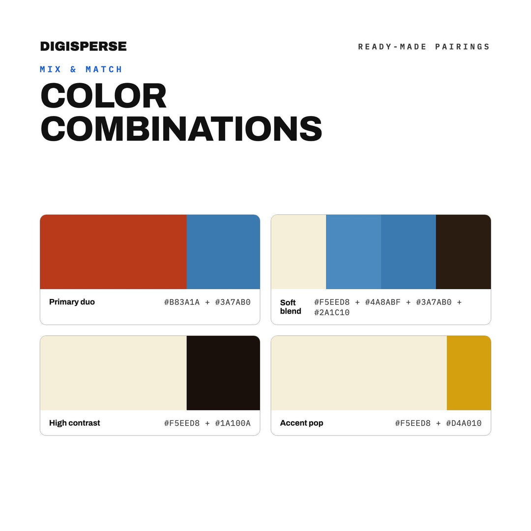 Sub-Saharan Earths Color Palette | 30 Colors | Hex RGB CMYK | Color Guide | Procreate Swatches + ASE | Digital Download