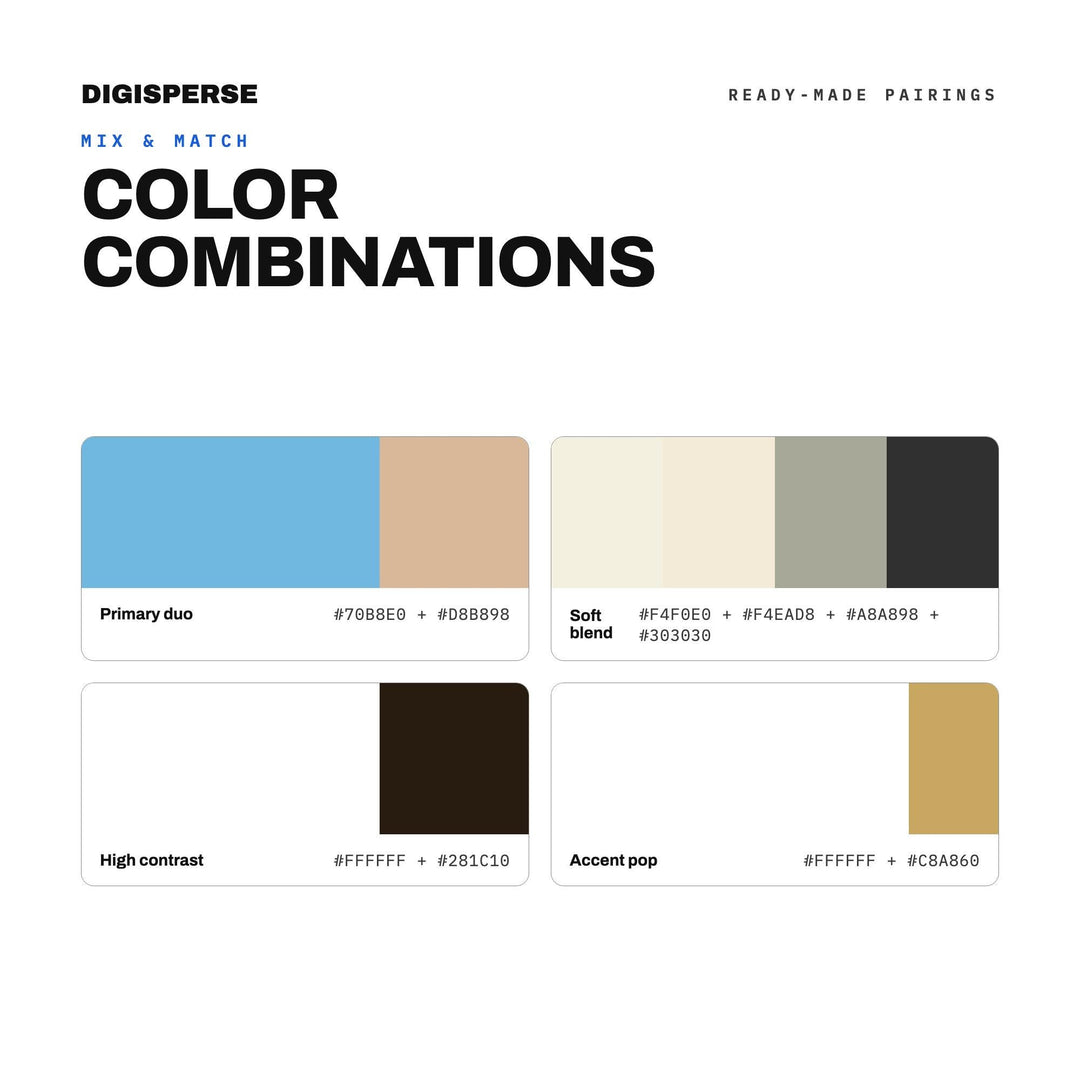Sand Between Toes Color Palette | 30 Procreate Swatches, ASE (Digital Download)