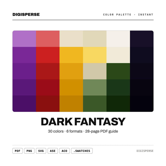 Dark Fantasy color palette — main preview