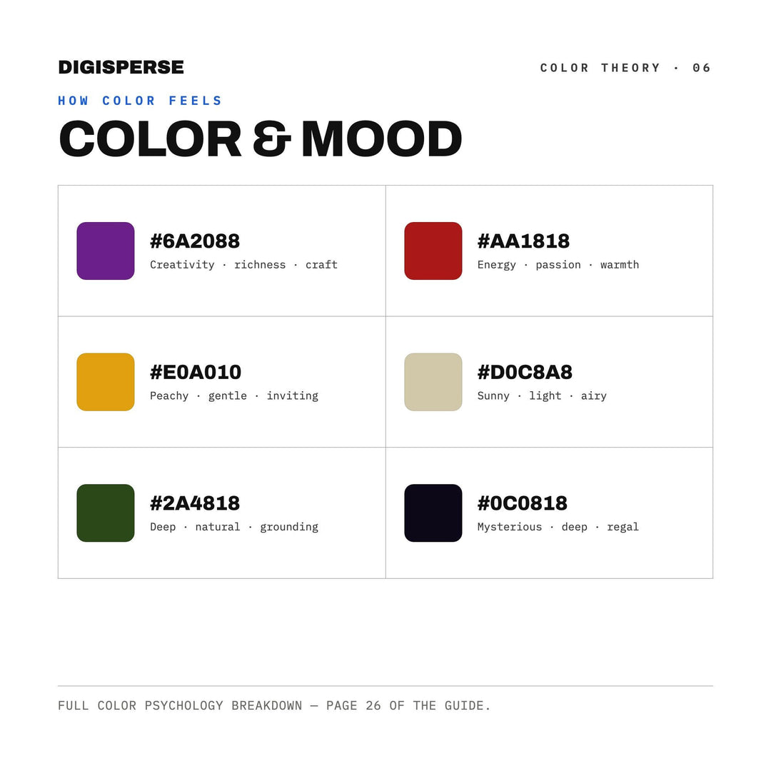 Dark Fantasy Color Palette | 30 Hex RGB CMYK Swatches (Digital Download)