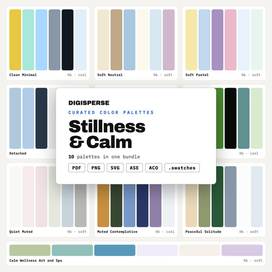 Stillness & Calm digital bundle — main preview