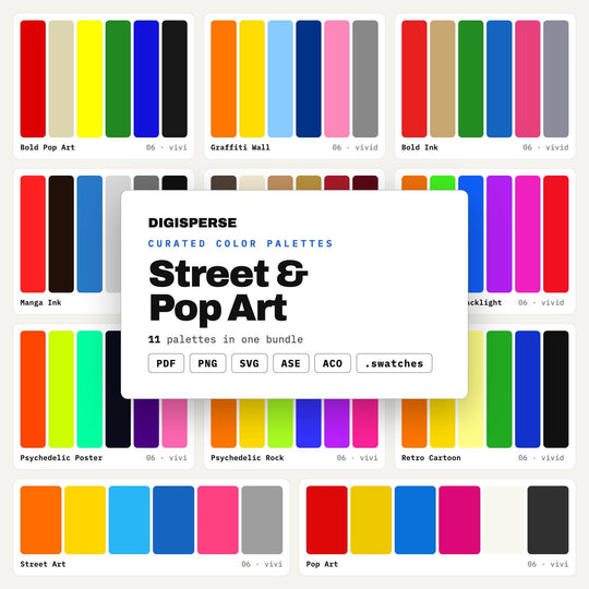 Street & Pop Art digital bundle — main preview