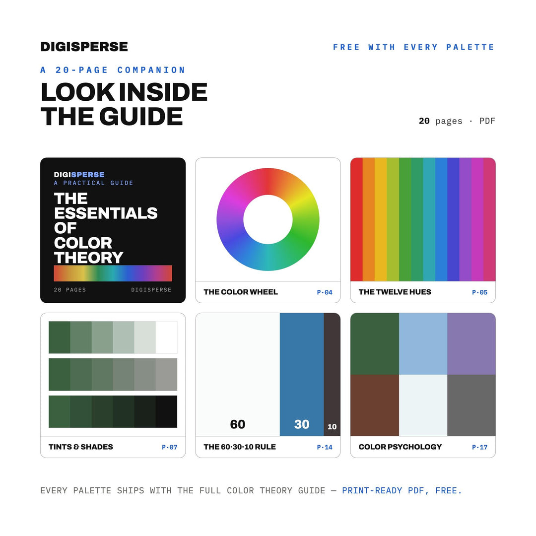 Snow Day Color Palette | 30 Colors | Hex RGB CMYK | Procreate Swatches + ASE | Digital Download