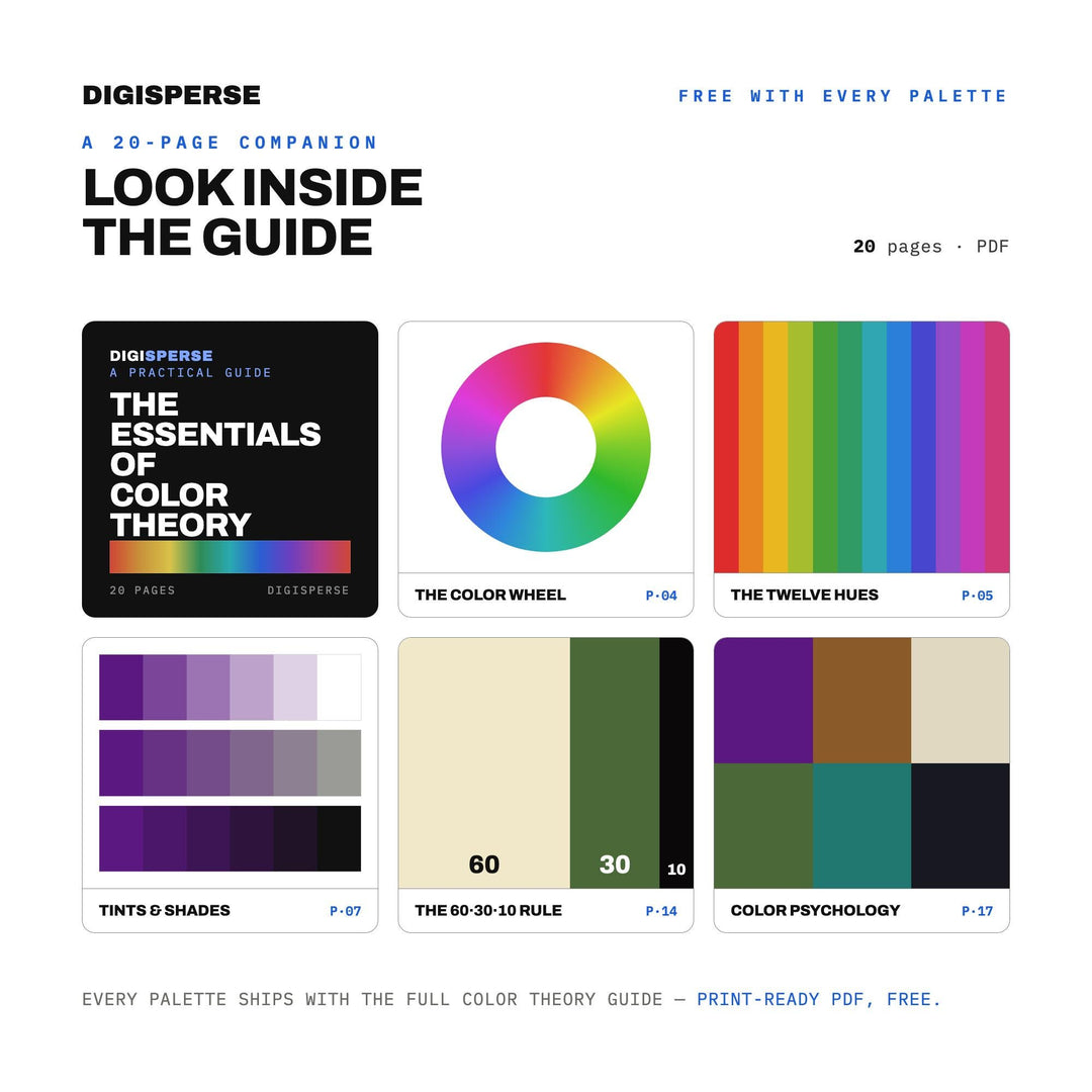 Witch's Apothecary Color Palette | 30 Colors | Hex RGB CMYK | Procreate Swatches + ASE | Digital Download