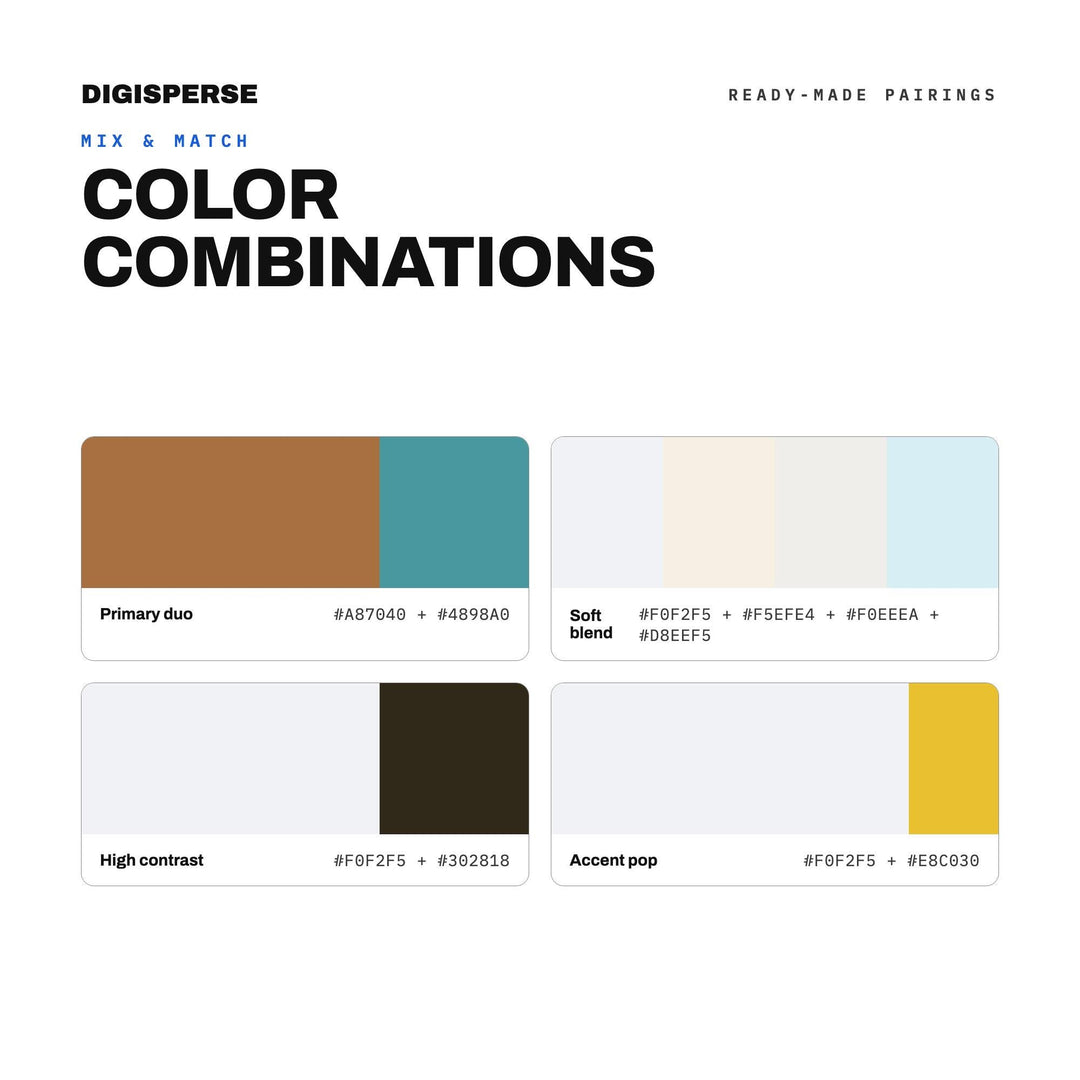Outdoor Shower Rinse Color Palette | 30 Hex RGB CMYK Swatches (Digital Download)