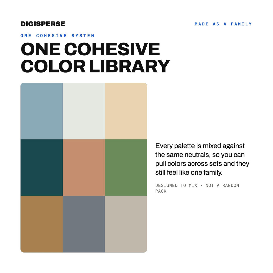 Neutral Color Scheme Bundle, 12 Quiet Luxury Palettes for Elegant Branding, Interior Moodboards & Minimalist Wedding Design, 360 Colors