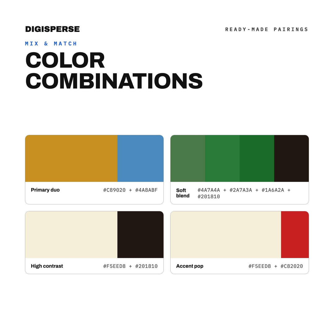 Ethiopian Highlands Color Palette | 30 Colors | Hex RGB CMYK | Color Guide | Procreate Swatches + ASE | Digital Download
