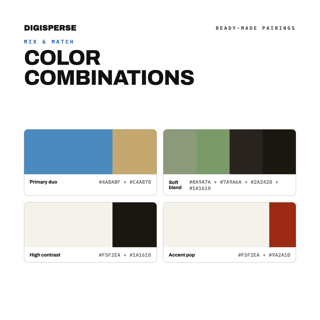 Indigenous Earths Color Palette | 30 Procreate Swatches, HEX, RGB, CMYK (Digital Download)