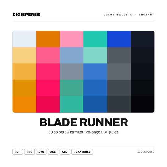 Blade Runner color palette — main preview