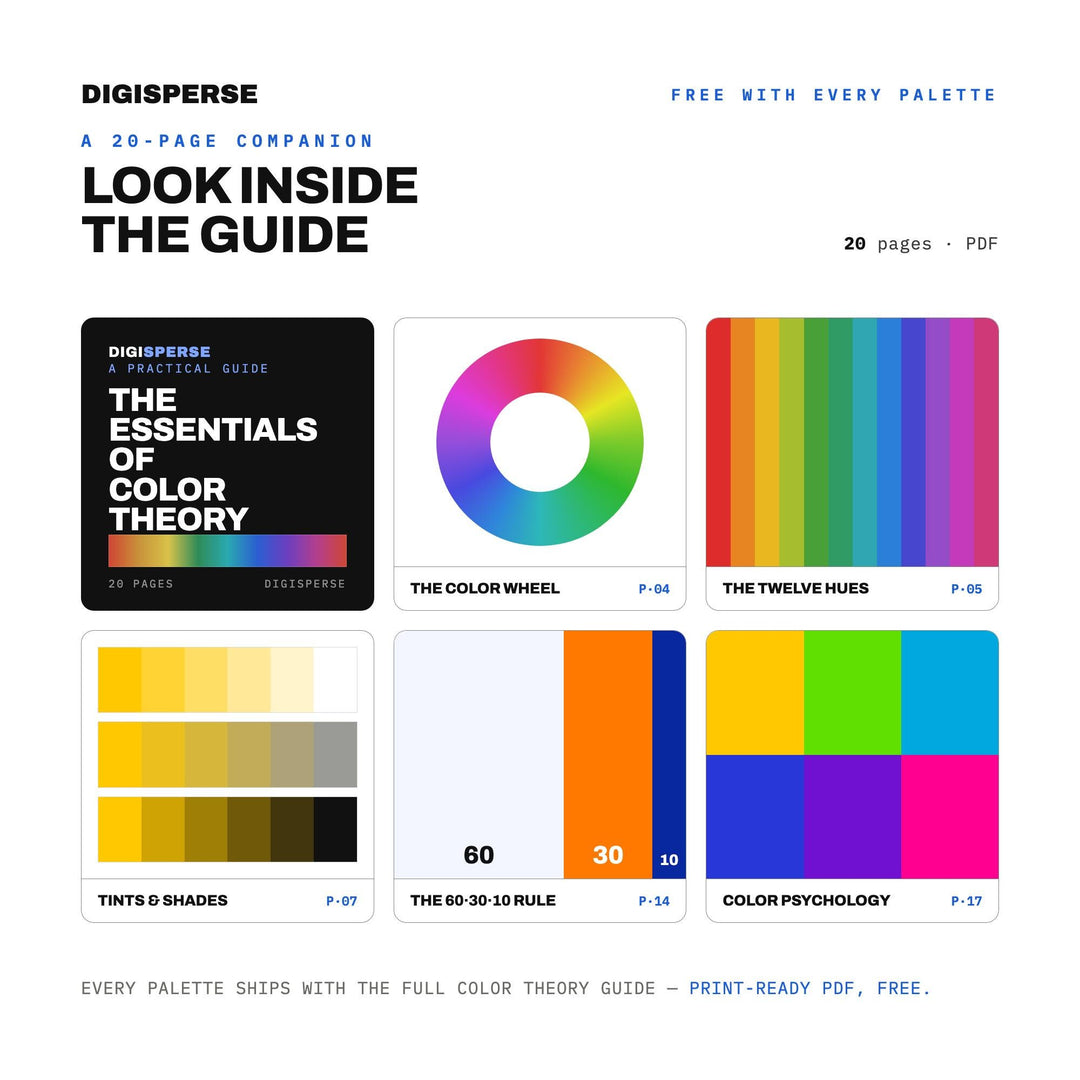 Y2K Revival Color Palette | 30 Colors | Hex RGB CMYK | Procreate Swatches + ASE | Digital Download