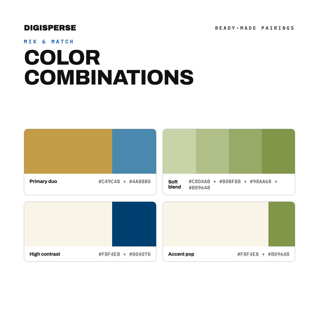 Prairie Wind Color Palette | 30 Colors | Hex RGB CMYK | Color Guide | Procreate Swatches + ASE | Digital Download