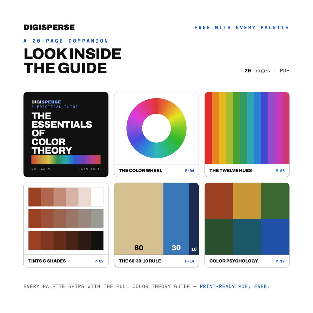 Minimal Abstract Color Palette for Large Scale Wall Art and Modern Studio Branding, 30 Soft Meditative Hues, Procreate Swatches, Hex Codes