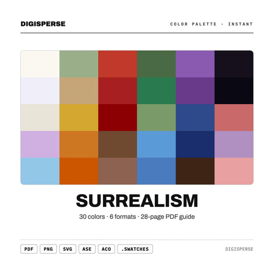 Surrealism color palette — main preview
