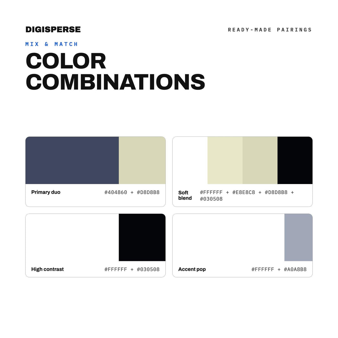 Deep Navy Color Palette for Starry Night Art and Elegant Branding, 30 Clear Midnight Blue Hues, Procreate Swatches, Hex Codes