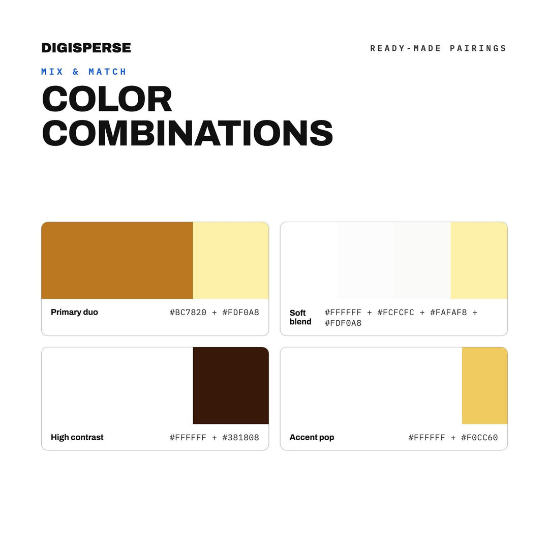 Salted Caramel Color Palette | 30 Colors | Hex RGB CMYK | Color Guide | Procreate Swatches + ASE | Digital Download