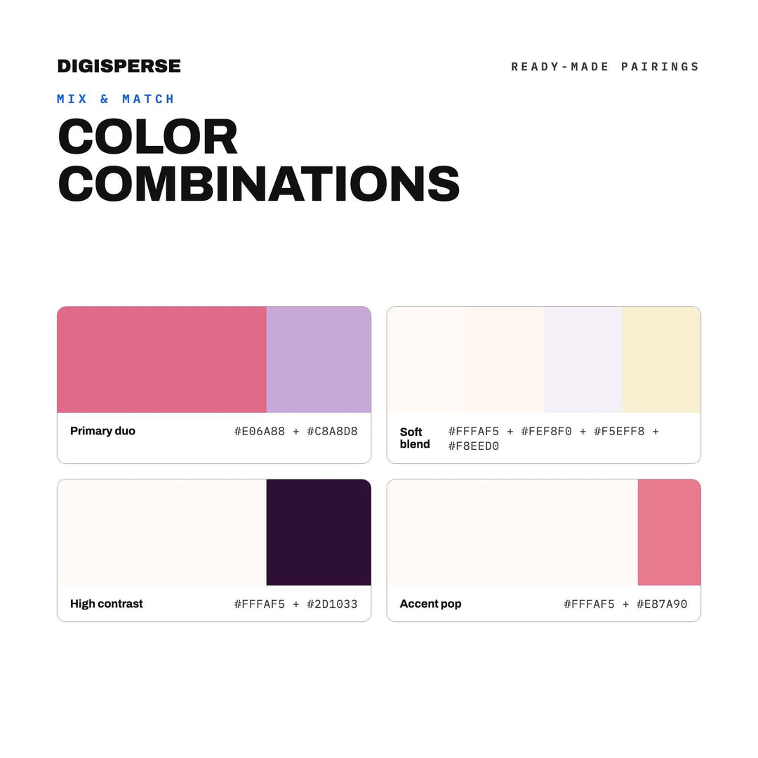 Strawberry Moon Color Palette | 30 Colors | Hex RGB CMYK | Procreate Swatches + ASE | Digital Download