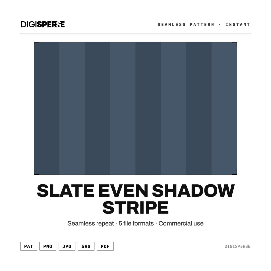 Seamless Pattern | Slate Even Shadow Stripe | Digital Paper Fabric Wallpaper