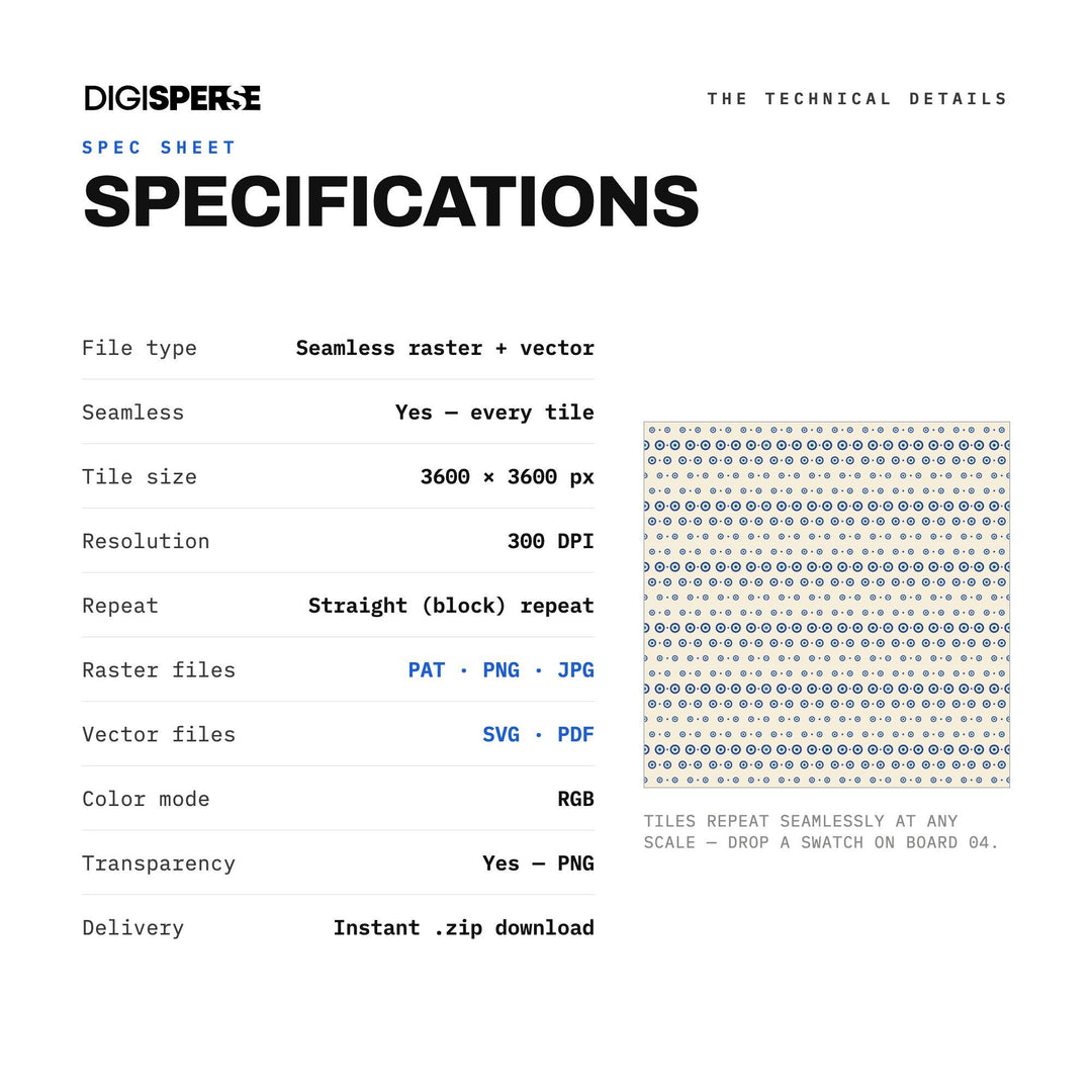 Digital Scrapbook Paper | Black Sky Evil Eye | Fabric Wallpaper | PNG SVG PDF
