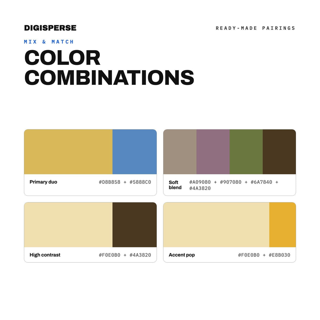 Golden Savanna color palette — preview image 3 of 21