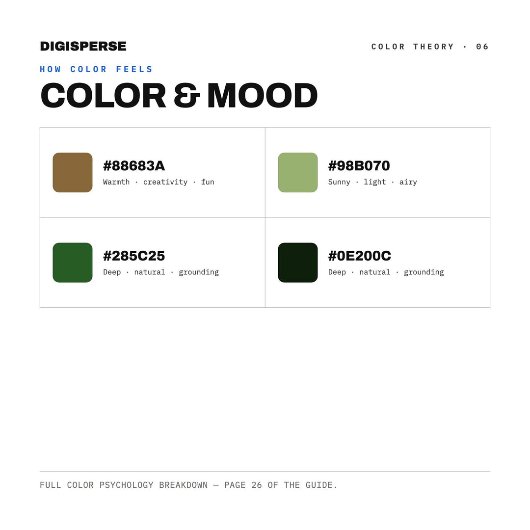 Green Witch Garden color palette — preview image 8 of 20