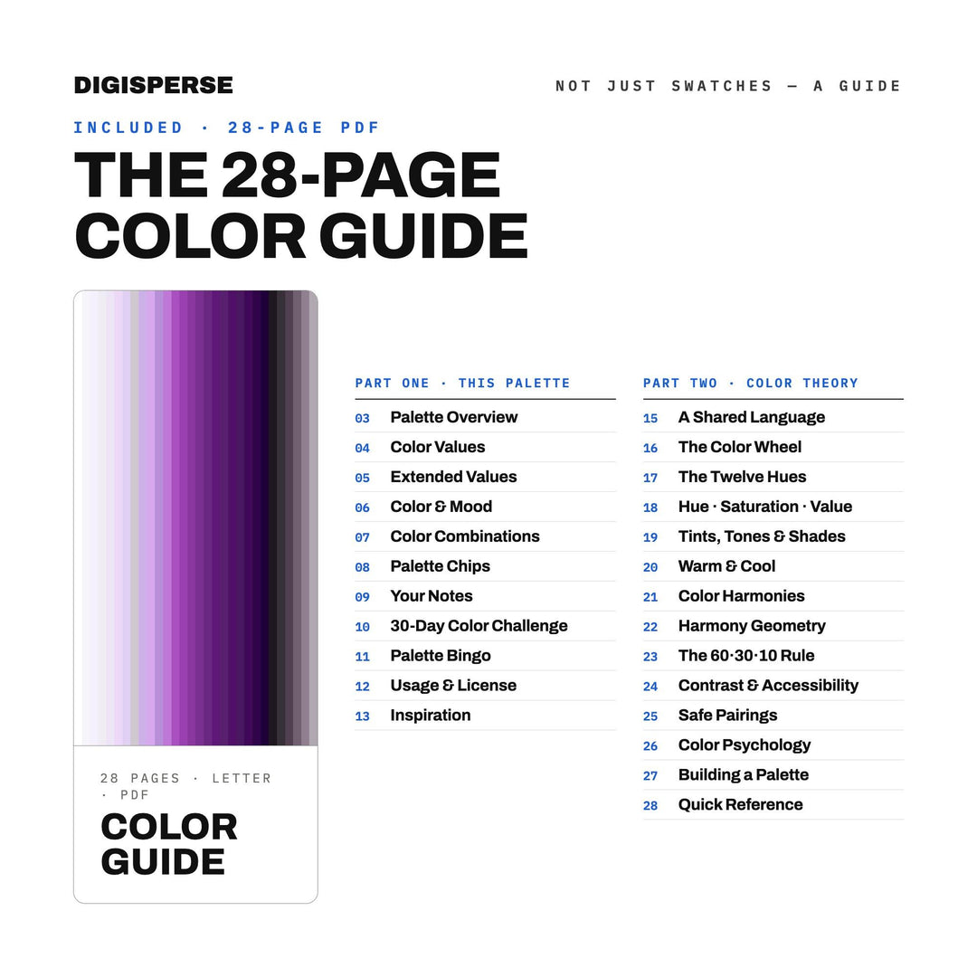 Amethyst Cave color palette — preview image 5 of 20